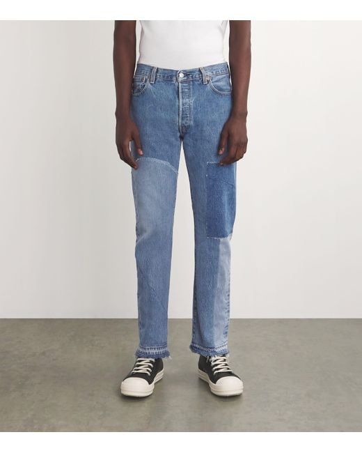 GALLERY DEPT. Blue Patchwork Kelly Jeans for men