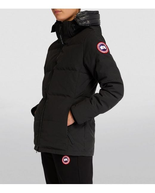 Canada Goose Black Down-Filled Chelsea Parka Coat