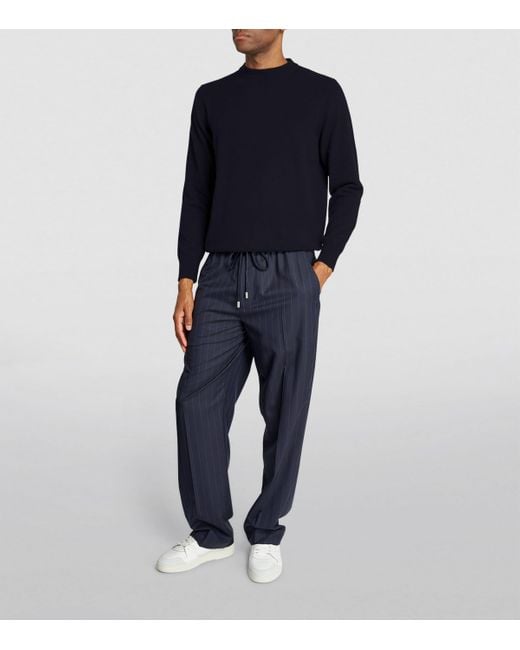 Sandro Blue Cashmere Sweater for men