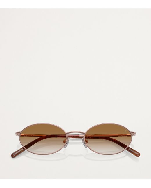 Brunello Cucinelli Natural Titanium Sunglasses