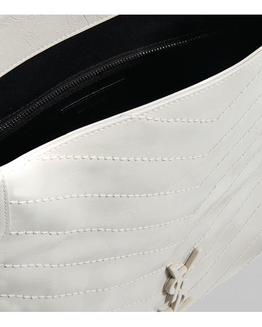 Saint Laurent White Medium Niki Shopping Bag