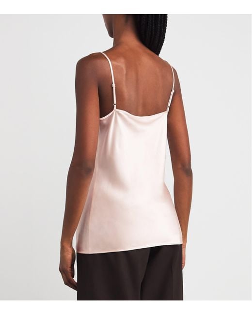 Joseph Pink Silk Clea Camisole