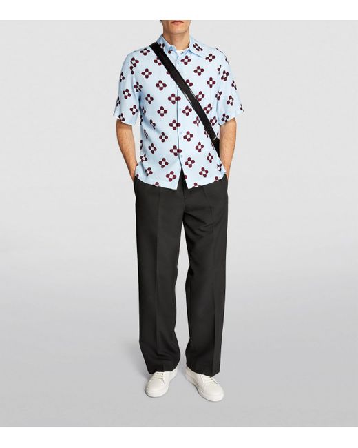 Sandro Black Oversized Tailored Trousers for men
