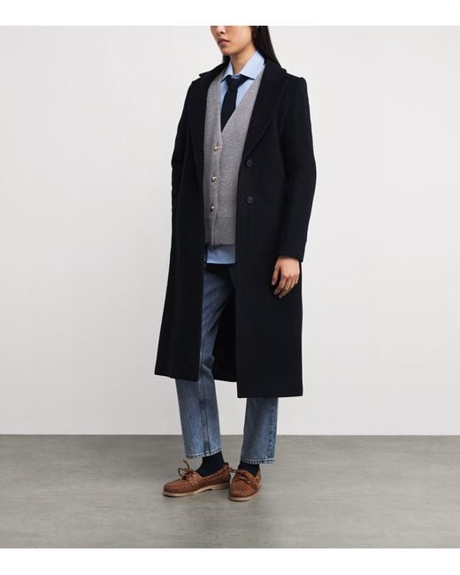 Claudie Pierlot Gray Wool-Blend Oversized Cardigan