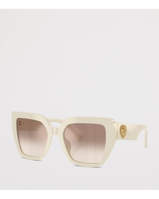 Dolce & Gabbana Natural Square Sunglasses