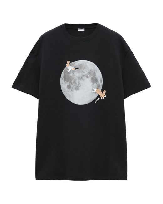 Loewe Black X Suna Fujita Rabbit Moon T-Shirt