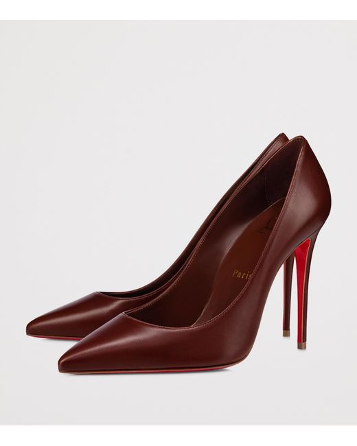 Christian Louboutin Red Kate Leather Pumps 100