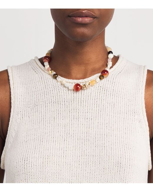 Anni Lu Pink Seaside Necklace