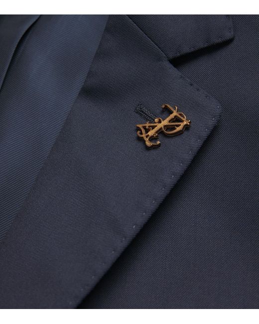 Pal Zileri Blue Wool 2-Piece Suit for men