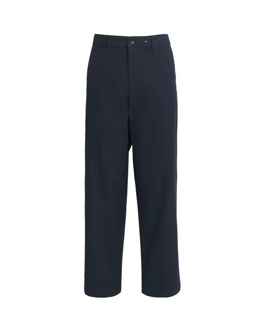 Rag & Bone Blue Stretch-Cotton Straight Chinos for men
