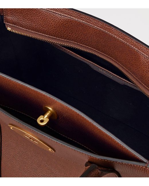 Mulberry Brown Leather Bayswater 9 To 5 Tote Bag