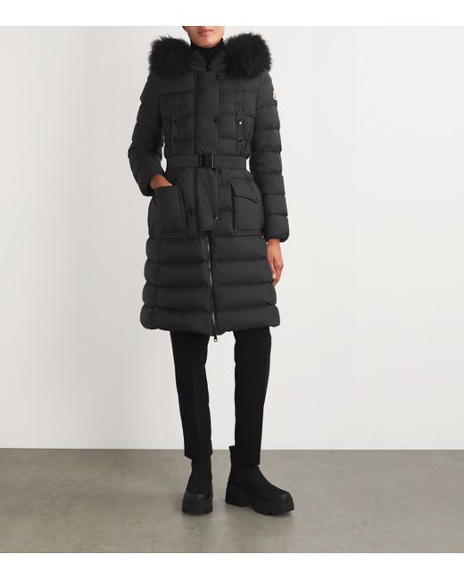 Moncler Black Down-Filled Khloe Puffer Jacket