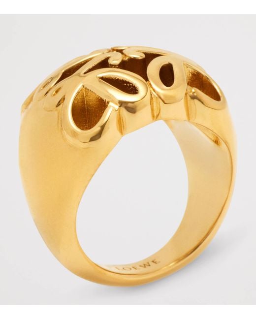 Loewe Metallic Bombe Anagram Ring