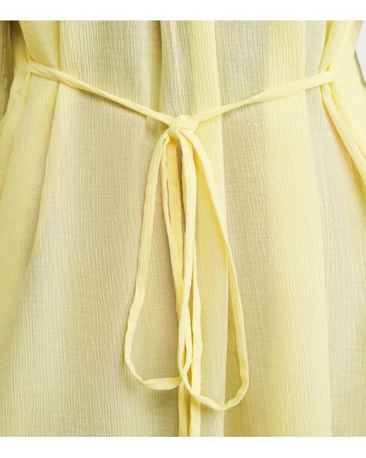 Away That Day Yellow Long-Sleeve Tunic