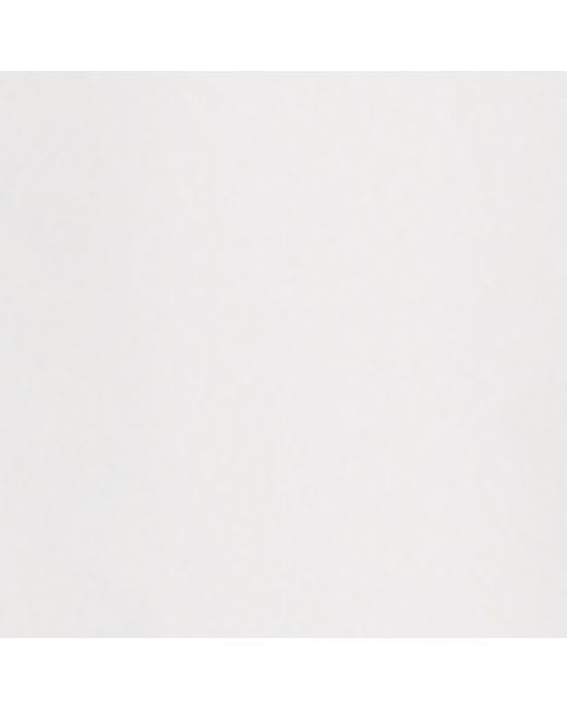 Fabiana Filippi White Cotton Embellished Shirt