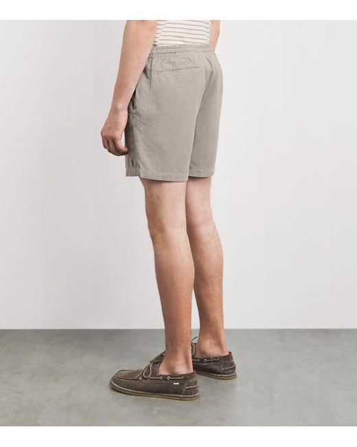 Polo Ralph Lauren Gray Cotton Corduroy Prepster Shorts for men