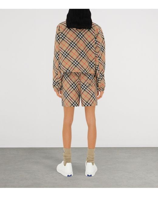 Burberry Natural Technical Reversible Hooded Jacket