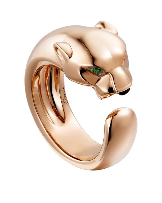 Cartier White Panthère De Ring