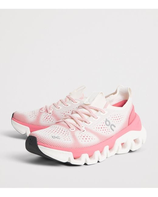 On Shoes Pink Cloud X Tempo Trainers