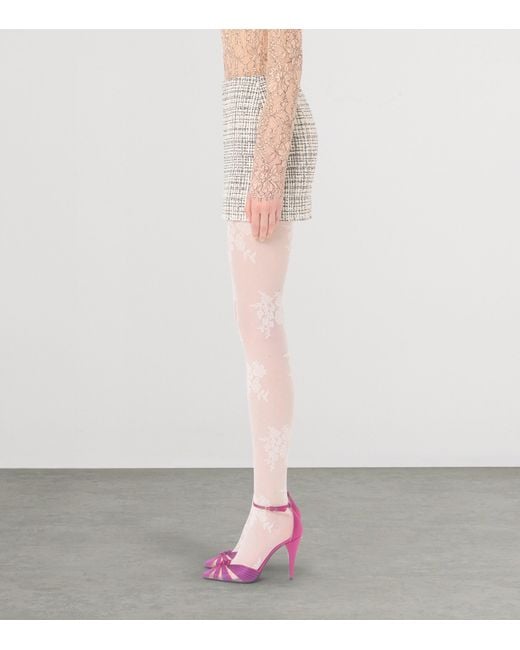 Valentino Natural Tweed Mini Skirt
