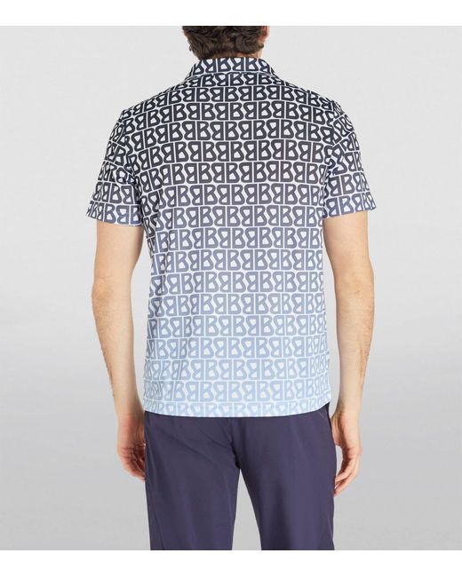 Bogner Blue Ombre B Polo Shirt for men