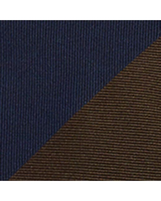 Dunhill Blue Mulberry Silk Stripe Tie for men