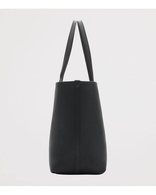 Burberry Black Medium Leather Reversible Bloomsbury Tote​ Bag