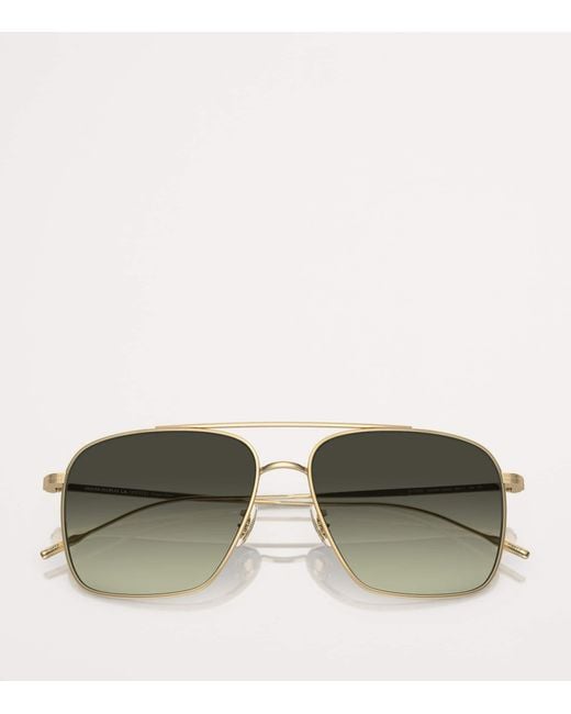 Oliver Peoples Green Titanium 0Ov1320St Sunglasses