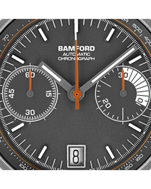 BAMFORD LONDON Gray Titanium B347 Watch