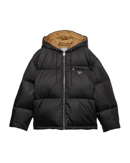 Prada Black Re-Nylon Down Jacket
