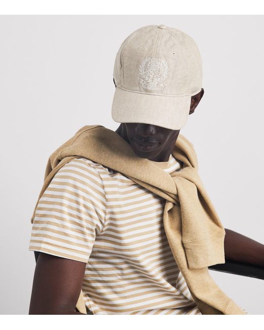 Polo Ralph Lauren Natural X Wimbledon Linen Logo Cap for men