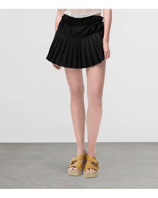 Loewe Black X Paula's Ibiza Pleated Skort