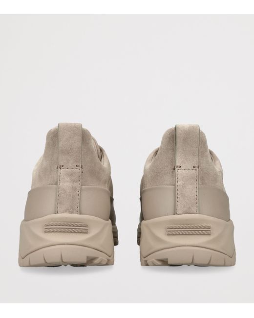Zegna Natural Suede Monte Sneakers for men