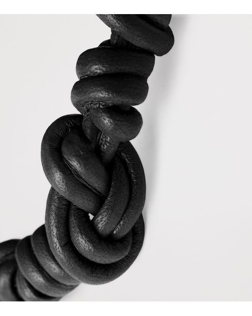 Prada Black Nappa Leather Bracelet