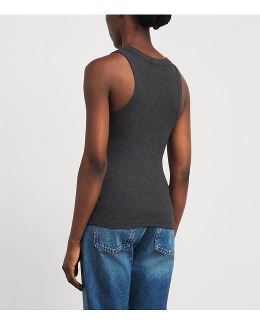 Agolde Gray Leigh Tank Top