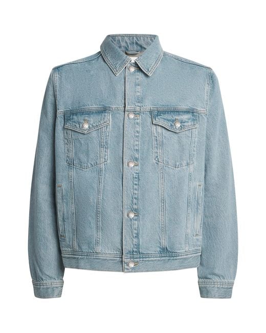 Samsøe & Samsøe Blue Organic Cotton Denim Jacket
