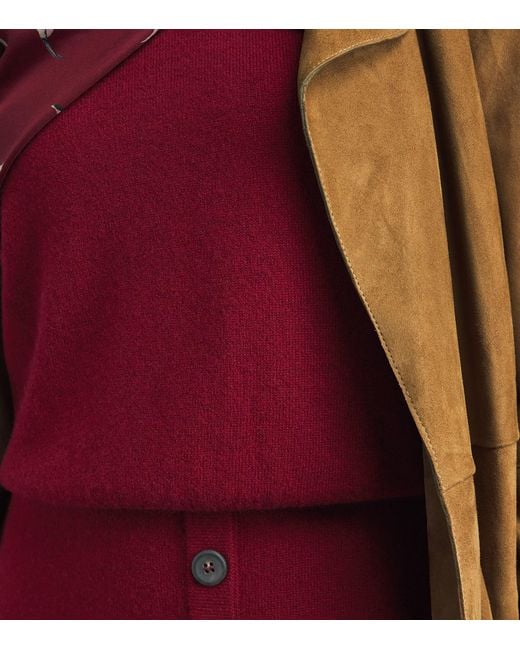 Altuzarra Red Cashmere Otto Sweater
