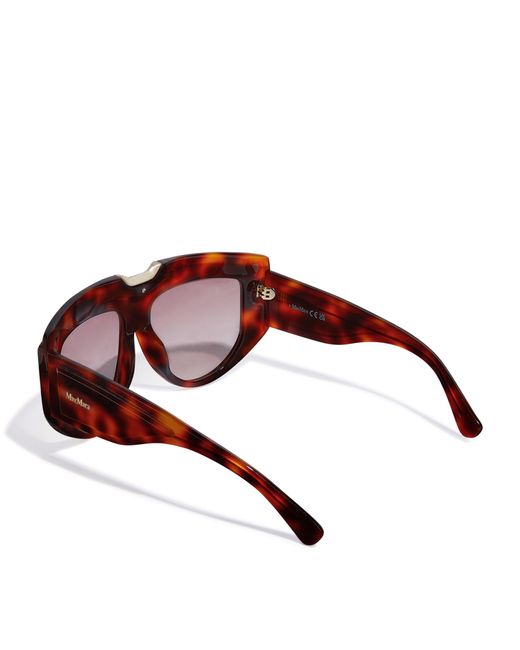 Max Mara Natural Geometric Sunglasses
