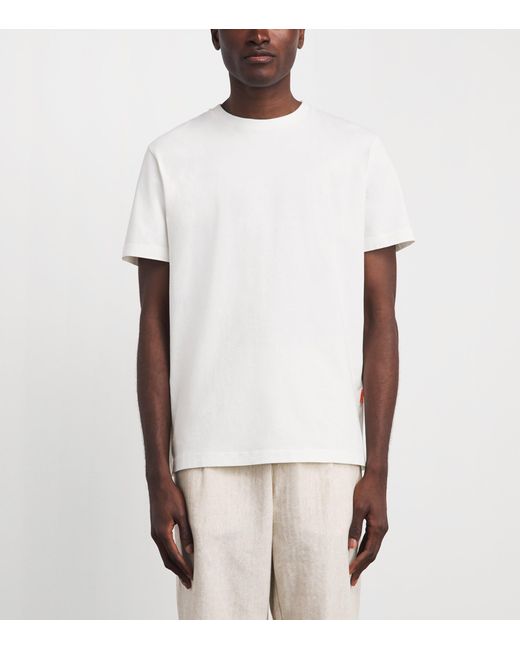 Barena White Cotton T-Shirt for men