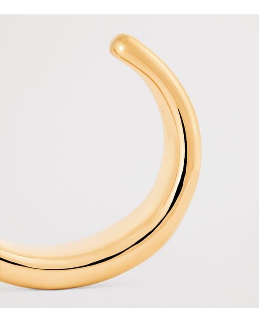 LIE STUDIO Natural Plated Emma Cuff Bangle