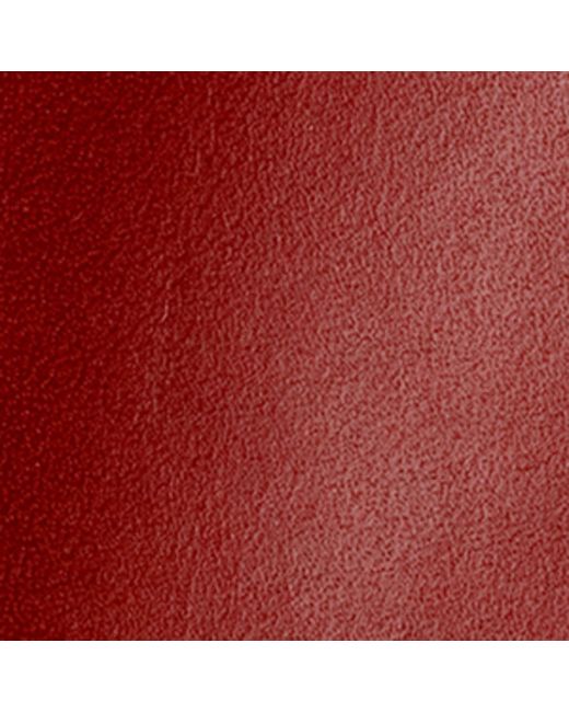 Aspinal Red Leather Trifold Wallet for men