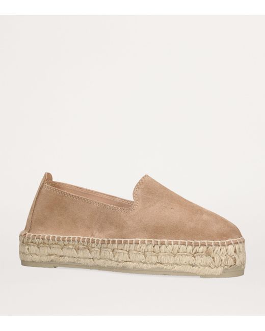 Manebí Natural Suede Hamptons Espadrilles 40