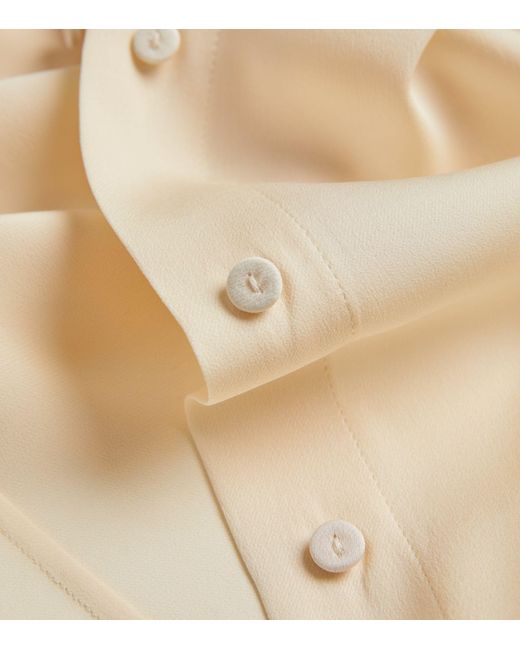 Max Mara Natural Silk Slim-fit Shirt