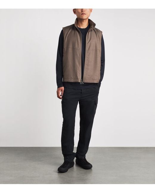Sease Blue Merino Wool Base Layer for men