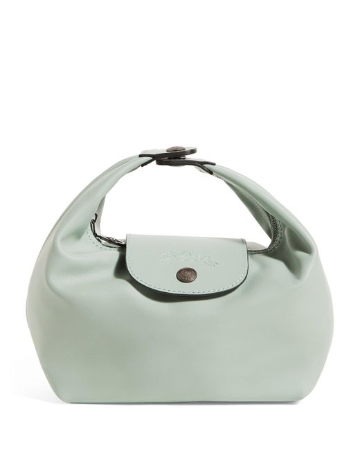 Longchamp Purple Extra Small Leather Le Pliage Xtra Top-Handle Bag