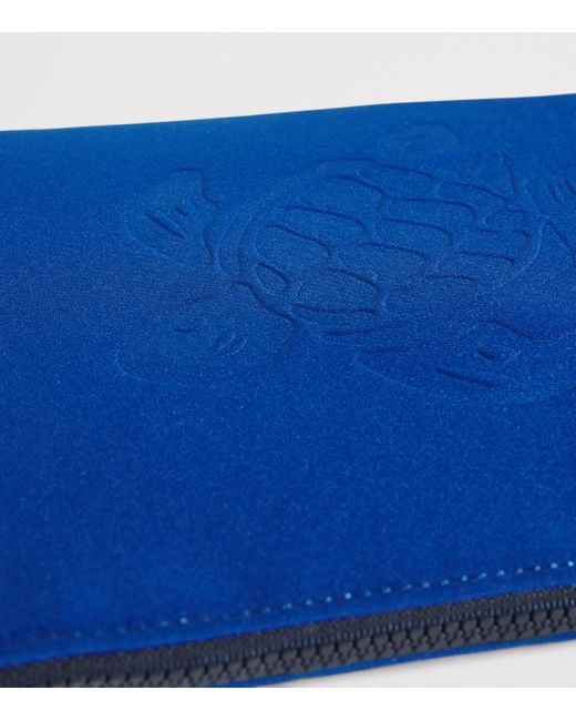 Vilebrequin Blue Neoprene Zipped Pool Pouch