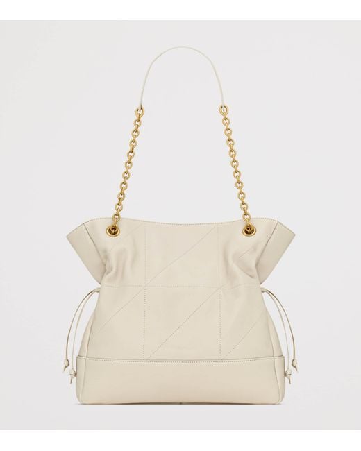 Saint Laurent Natural Small Lambskin Jamie Shoulder Bag