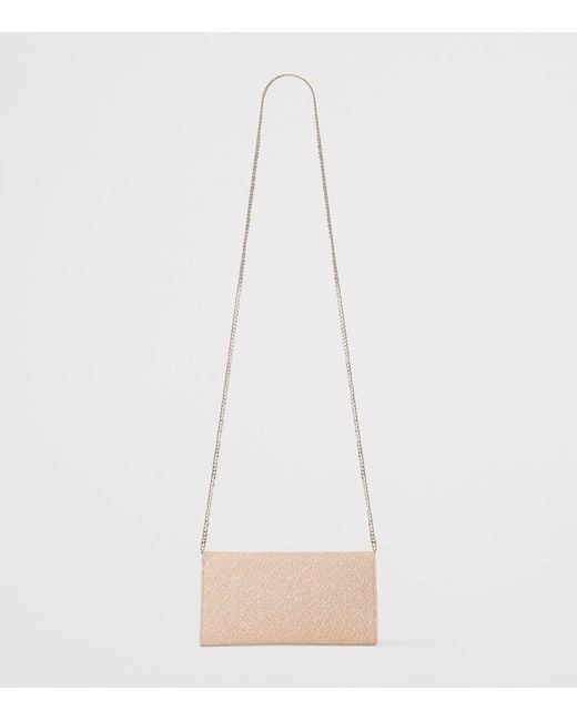 Jimmy Choo Natural Emmie Clutch Bag