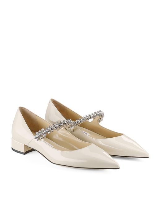 Jimmy Choo Natural Bing Pump Flat