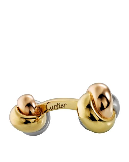 Cartier Metallic Trinity Cufflinks for men